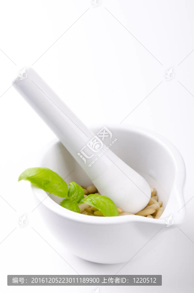 香蒜醬和砂漿
