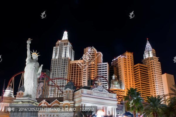 從拉斯維加斯的夜景