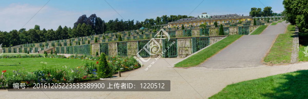 無憂宮陽臺觀；波茨坦；德國