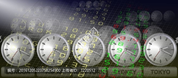 證券交易所的時(shí)鐘
