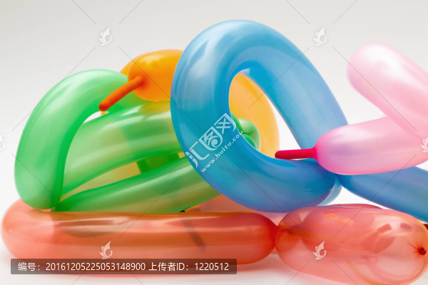 五顏六色的氣球