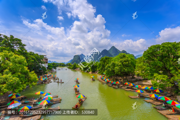 桂林山水風光