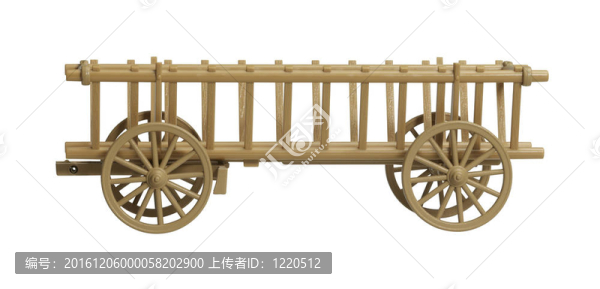 懷舊干草車模型