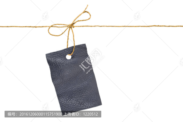 帶弓的皮革標(biāo)簽