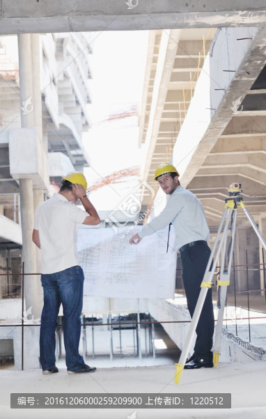 建筑工地建筑師團隊
