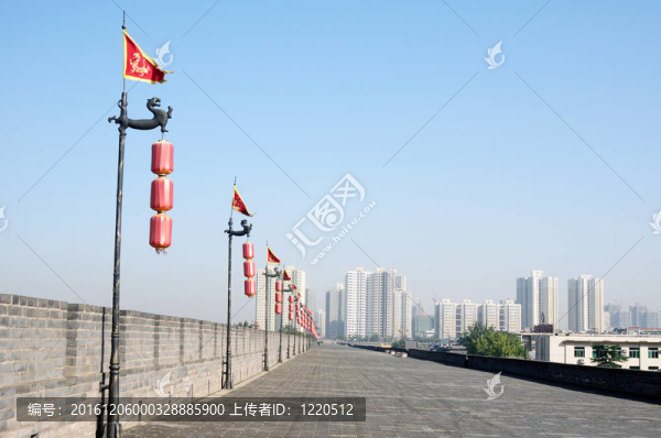 西安古城墻；中國(guó)