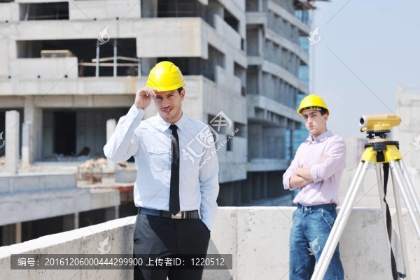 建筑工地建筑師團(tuán)隊