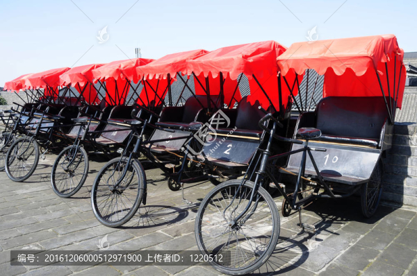 人力車在西安