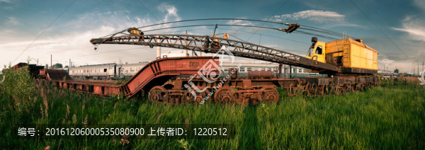 老鐵路起重機