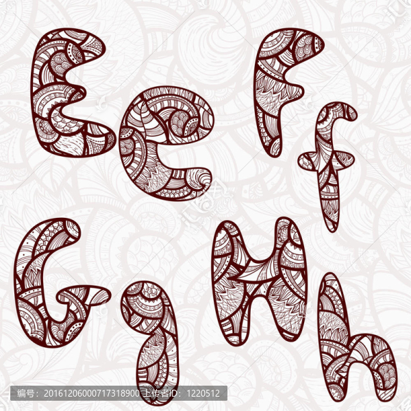 E；F；G；H字母的網(wǎng)