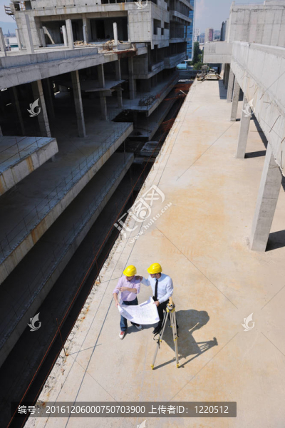 建筑工地建筑師團(tuán)隊(duì)