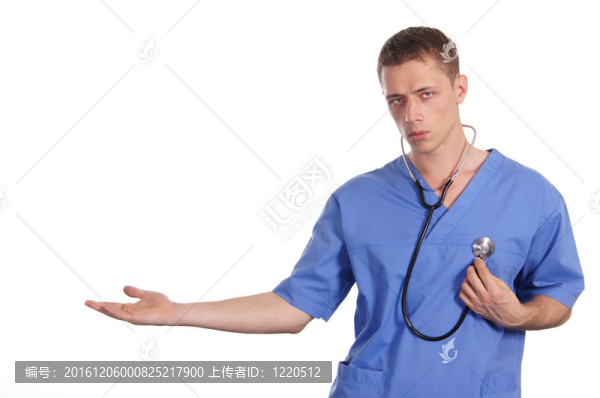 可愛的醫(yī)生的肖像