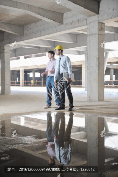 建筑工地建筑師團(tuán)隊
