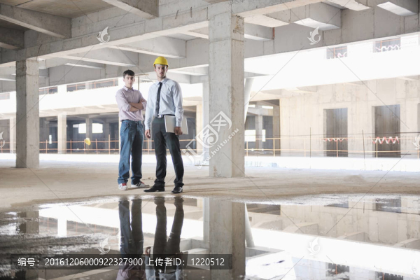 建筑工地建筑師團隊