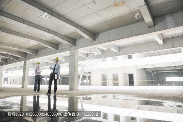 建筑工地建筑師團隊