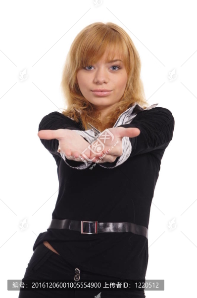 聰明的女孩肖像