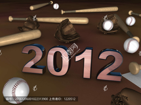 2012在棒球板球和手套的中間