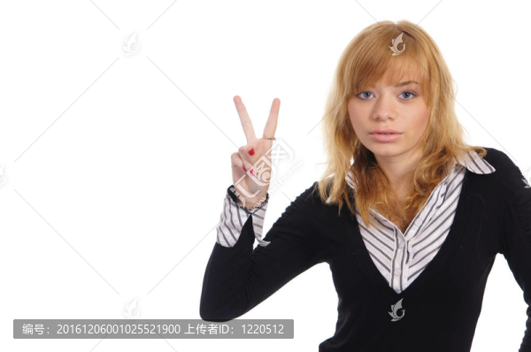 漂亮的女孩肖像