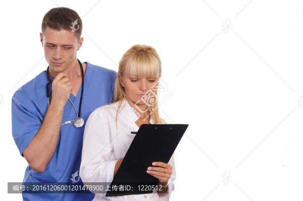 可愛的醫(yī)生和護士