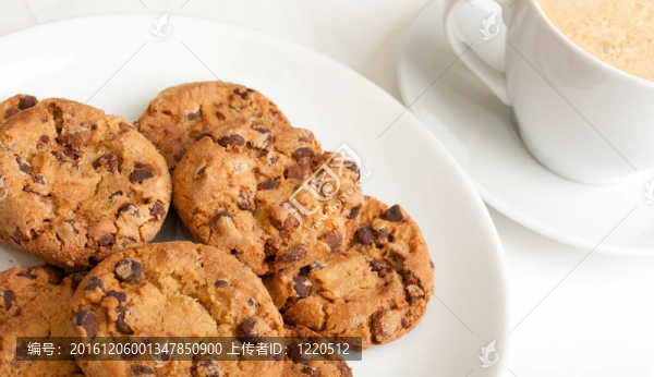 餅干和咖啡