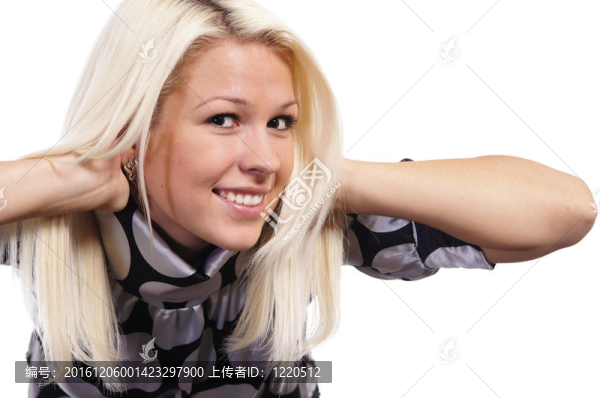 漂亮的金發(fā)女郎