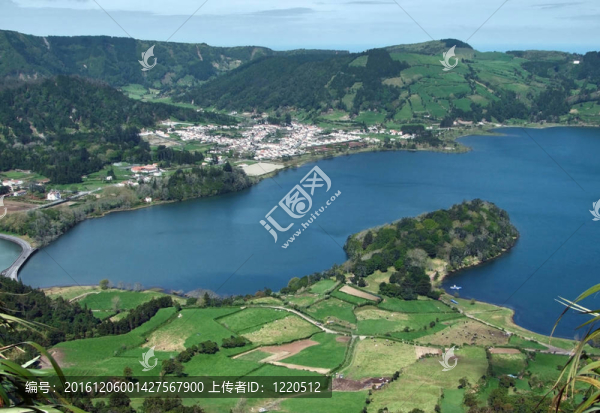 拉戈阿das,Sete,Cidades在圣米格爾島