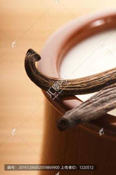 甜香草布丁甜點(diǎn)