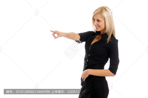 漂亮的金發(fā)女郎