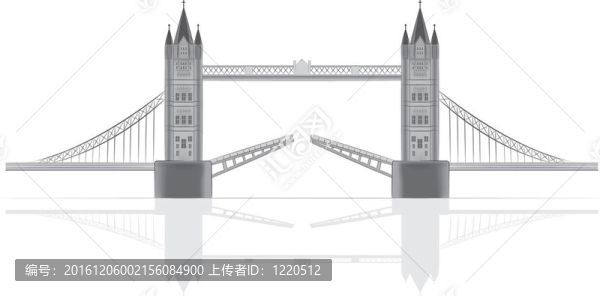 橋的插圖