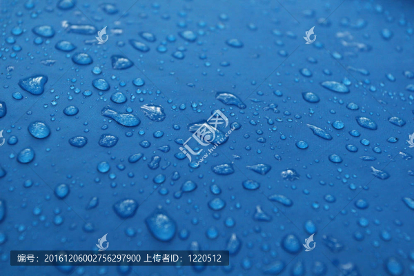 藍(lán)色雨滴背景