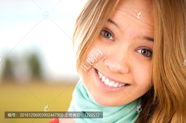 少女的微笑