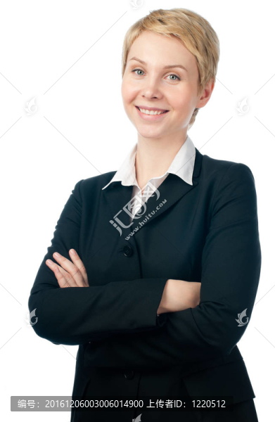 年輕的女商人