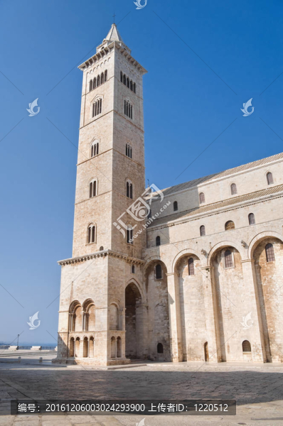 大教堂。Trani。Apulia。