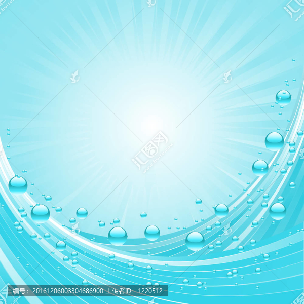 水波背景