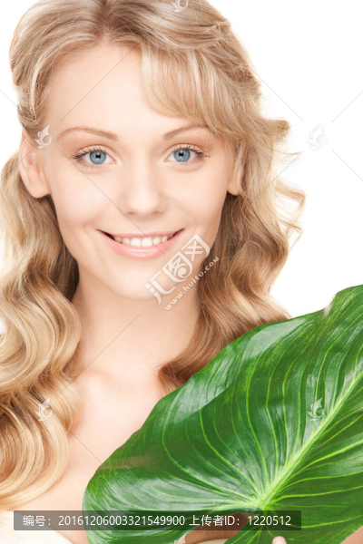 綠葉女人