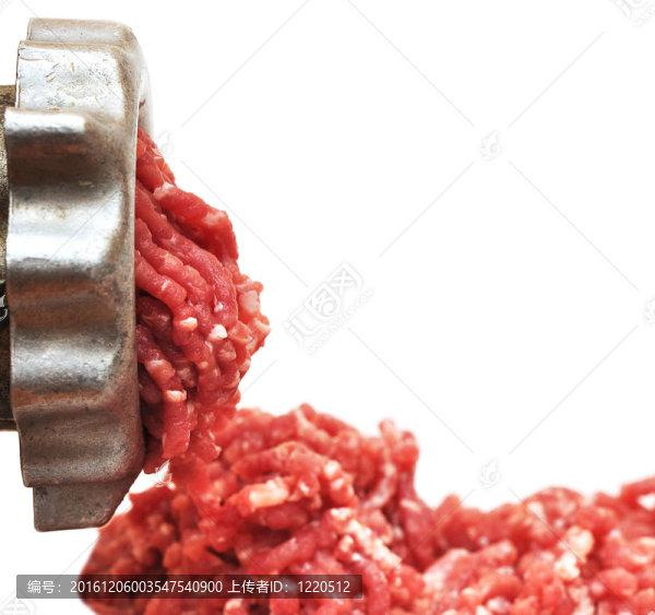 行動(dòng)中的舊的絞肉機(jī)