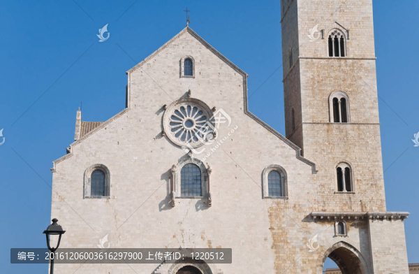 大教堂。Trani。Apulia。