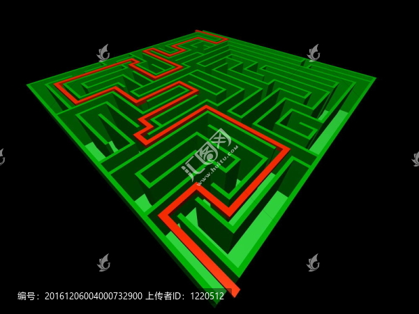 解決迷宮的3D視圖
