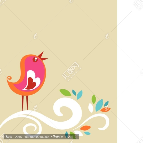 復(fù)古的復(fù)活節(jié)鳥