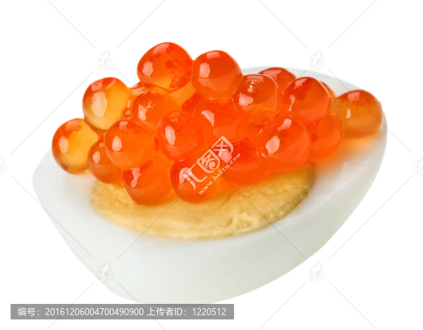 紅魚子醬CANape鵪鶉蛋