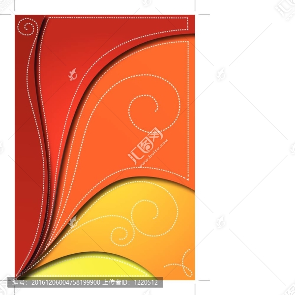 設(shè)計(jì)紅色背景。