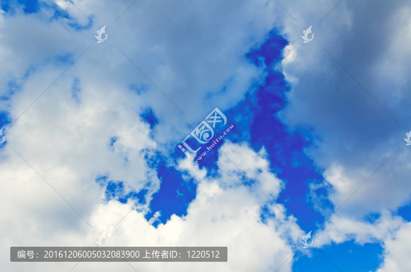 多云的天空背景