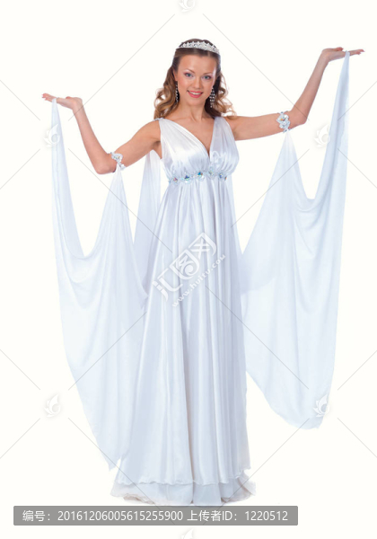 像古老的女神