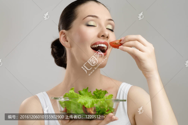 吃健康的食物