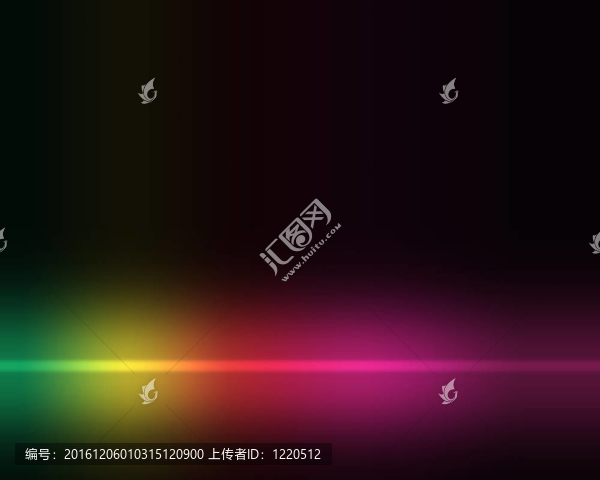 抽象多彩的燈光在充滿活力的令人興奮的色調(diào)