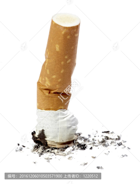 煙頭抽煙