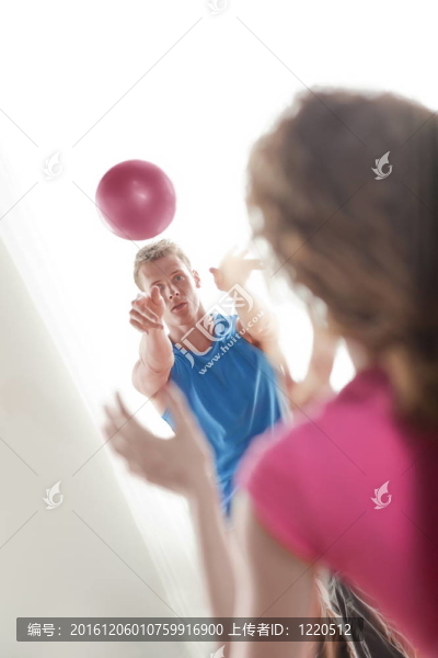 夫妻健身球