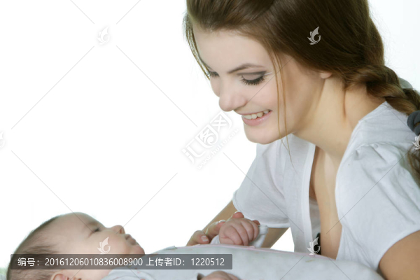慈母與寶貝