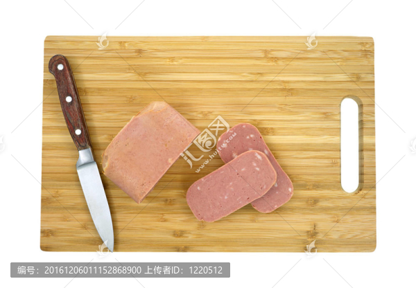 午餐肉切片切割寶兒