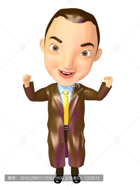 皮大衣的商人